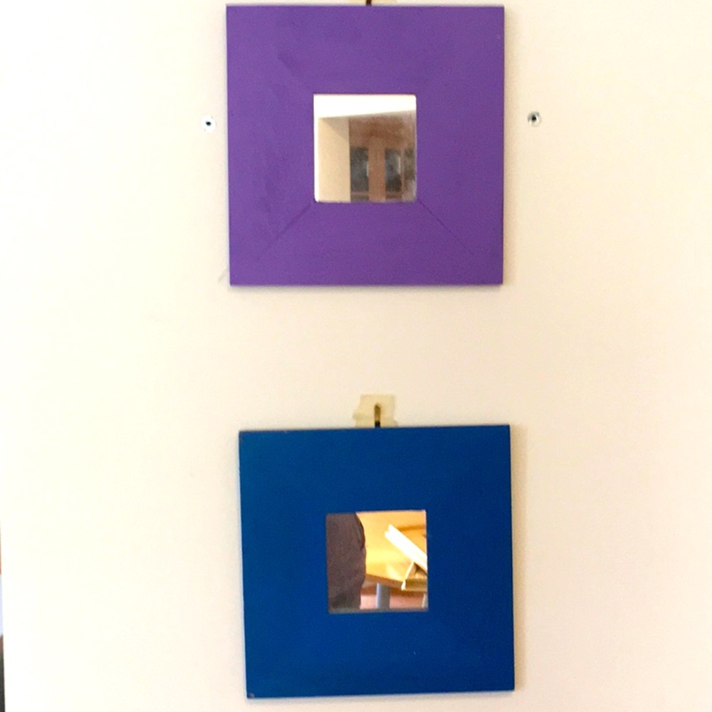 Mirrors Hand Crafted w/ Wooden Frames